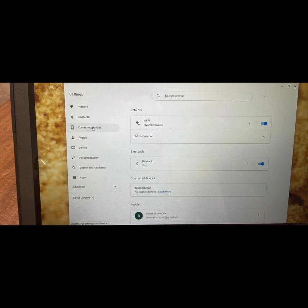 Dell chrome touch screen used normal